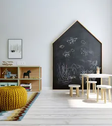 Magnetic boards in the kitchen interior