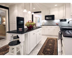 Tunisian countertop in the kitchen interior
