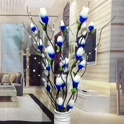 Artificial flowers for bedroom interior