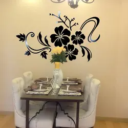 Mətbəx interyerində güzgü stikerləri