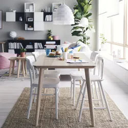 Mətbəx Interyerində IKEA Stulları