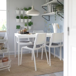 Oshxona Interyeridagi IKEA Stullari