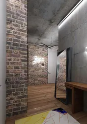 Прихожая Под Бетон В Интерьере