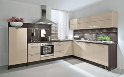 Mocha Color In The Kitchen Interior
