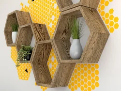 Oshxonaning ichki qismidagi chuqurchalar javonlari