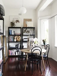 Viennese chairs in the kitchen interior