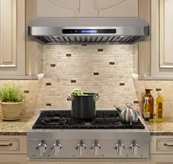 Flat Hood In The Kitchen Interior