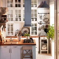 IKEA kitchens are small in the interior