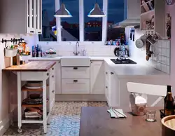 IKEA kitchens are small in the interior