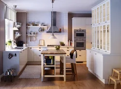 IKEA kitchens are small in the interior