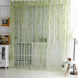 Tulle in the bedroom interior mesh