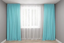 Matting Curtains In The Bedroom Interior