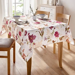 How to choose a tablecloth for your kitchen interior