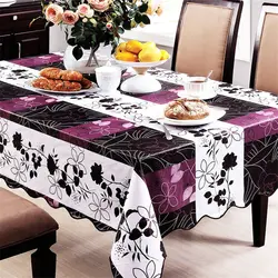 How to choose a tablecloth for your kitchen interior