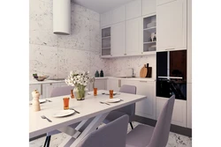 Etoria tabletop skif in the kitchen interior