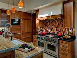 Fully tiled kitchen new interior design