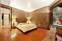 Wallpaper For Plaster In The Bedroom Interior