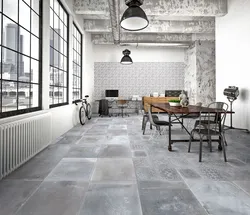 Oshxona ichki qismidagi beton plitkalar