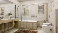 Alma ceramica style у інтэр'еры ваннай