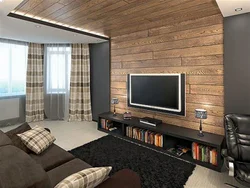 Wall Panels In The Interior Of The Kitchen Living Room