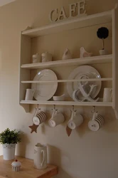 Ichki makonda IKEA oshxona javonlari