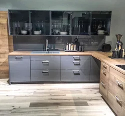 Halifax oak tin in the kitchen interior