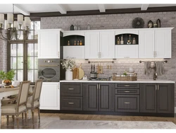 Kitchen interior center London oak cream