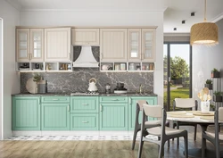 Mətbəx interyer mərkəzi London palıd kremi