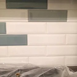 Cerama marazzi chord tiles in the kitchen interior