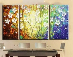 DIY paintings for the kitchen interior