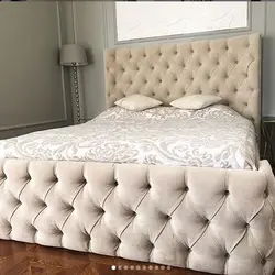 Bedroom interior with carriage bed