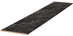 Countertop мармар сиёҳ Marquina дар дохили ошхона
