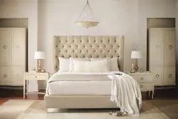 Кат Беж Бо Headboard Нарм Дар Дохили Хоб