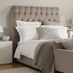 Кат Беж Бо Headboard Нарм Дар Дохили Хоб