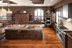 Устаревший дизайн кухни