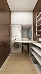 Dressing room laundry design