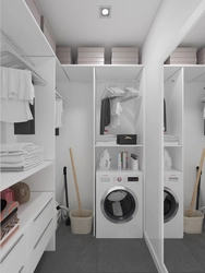 Dressing Room Laundry Design