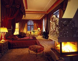 Rich bedroom design