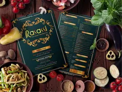 Kitchen menu design