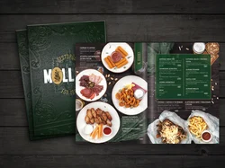 Дизайн меню кухни