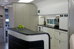 Airplane kitchen design