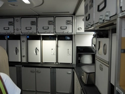Airplane kitchen design