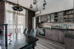 Brutal kitchen design