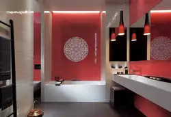 Кантрасны дызайн ваннай