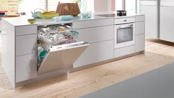 Mətbəx dizaynı qabyuyan maşın