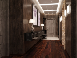 Wood Hallway Design