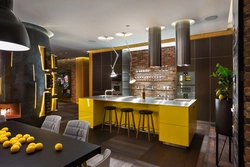 Kitchen design in apartments
