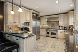 Framed kitchen design