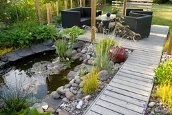 Bathtub in landscape design