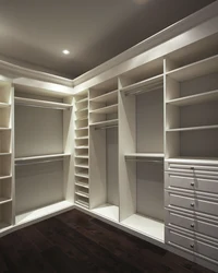 U shaped wardrobe design